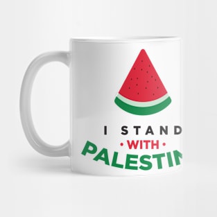 I Stand With Palestine Watermelon Mug